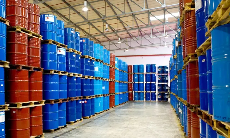 Loc Thien industrial chemicals warehouse