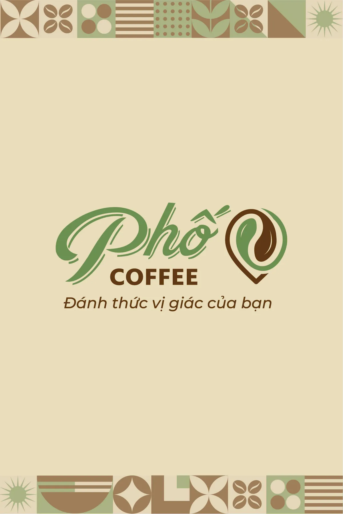 Pho Coffee menu – page 1