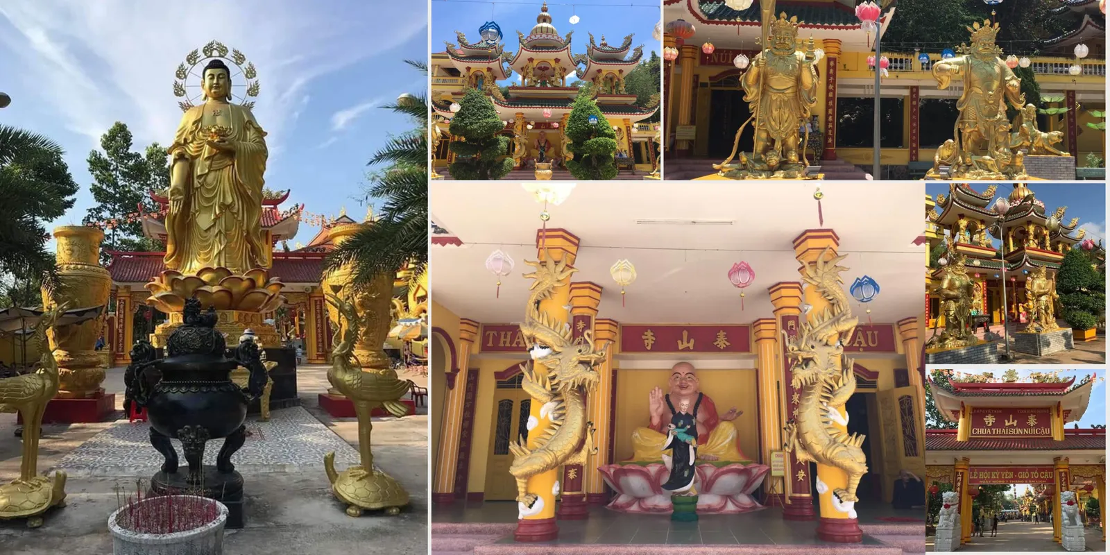 Khung cảnh chùa Thái Sơn